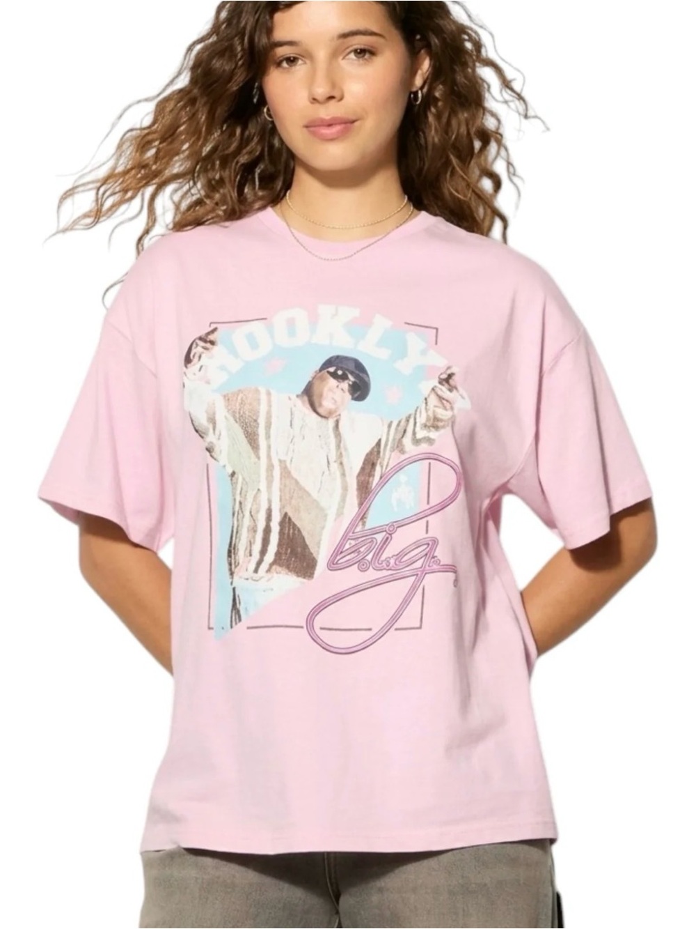Target Pink Biggie Graphic Tee